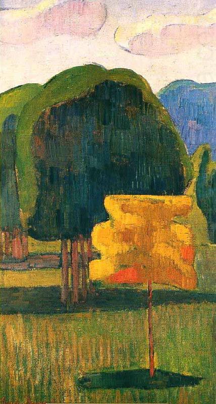 Emile Bernard The yellow tree oil painting picture
